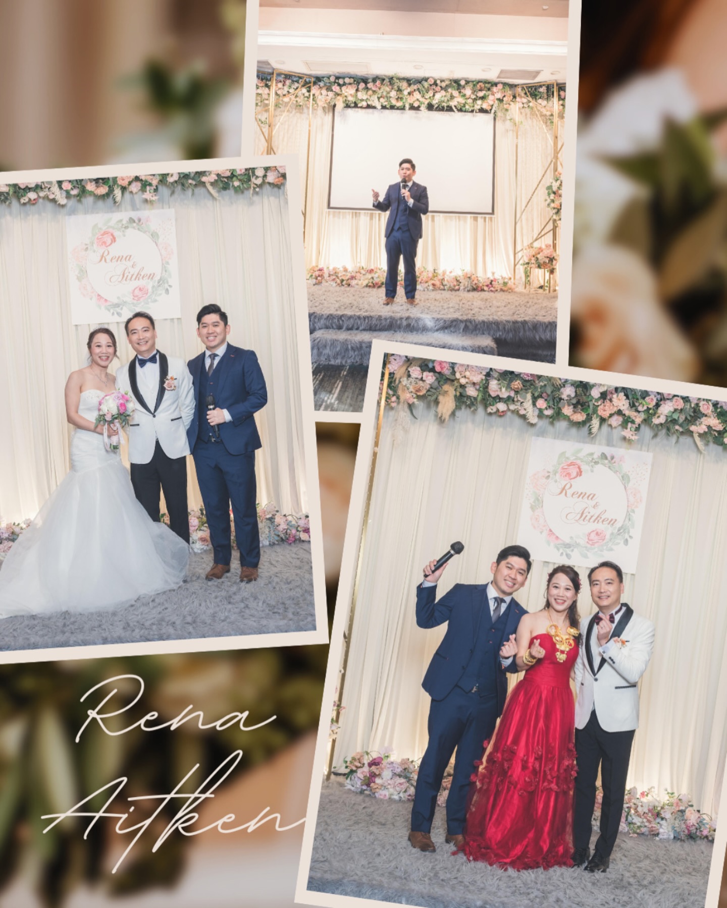 Rena & Aitken 的婚禮片刻